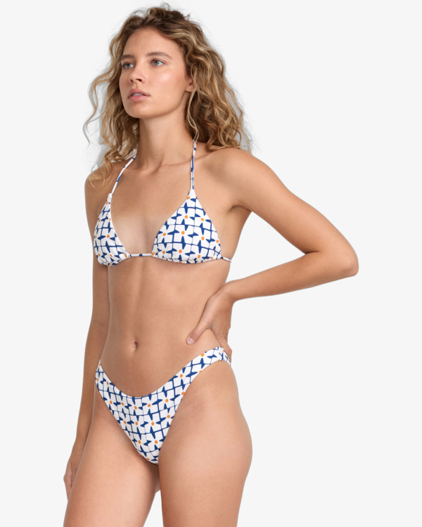 2 Vacation - Mutandina bikini con copertura media da Donna Orange 23O281509 RVCA