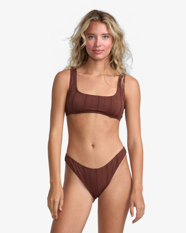 1 Sweetness - Bikinihose mit mittlerer Bedeckung für Frauen Braun 23O281510 RVCA