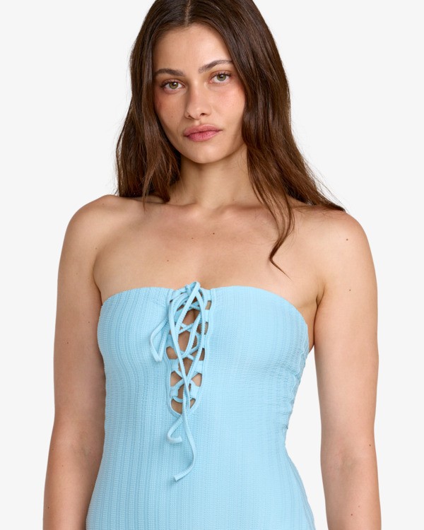 2 Pucker - Badeanzug f&uuml;r Frauen Blau 23O301601 RVCA