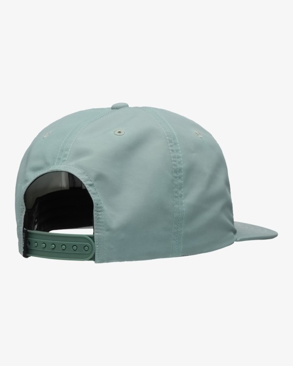 3 Shock Squad - Boné Snapback para homem Verde 23SP553502 RVCA
