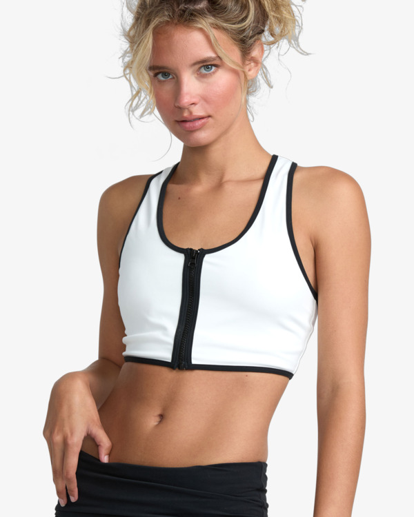 2 Aren - Sutiã com costas racer para Mulher Branco 23WS022503 RVCA