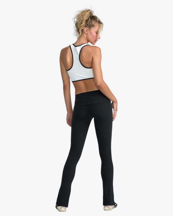 1 Aren Split - Calças de cintura elástica para Mulher Preto 23WS112504 RVCA