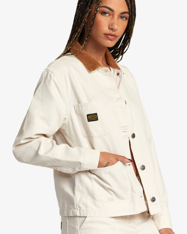 1 Recession Collection Chore Blanco AVJJK00128 RVCA