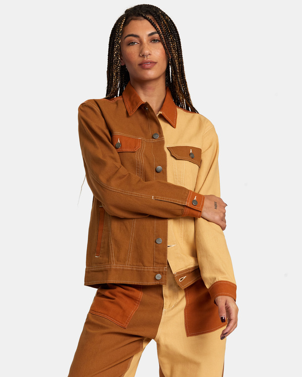 0 MOSAIC JACKET  AVJJK00177 RVCA
