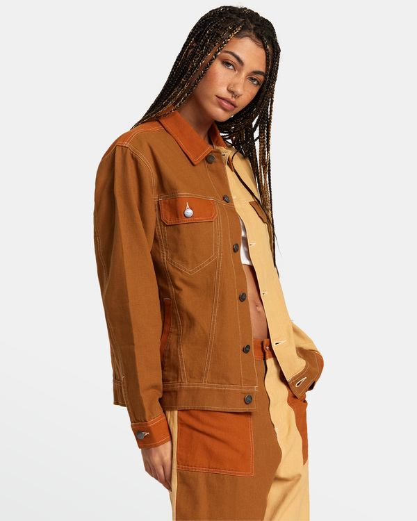 5 MOSAIC JACKET  AVJJK00177 RVCA