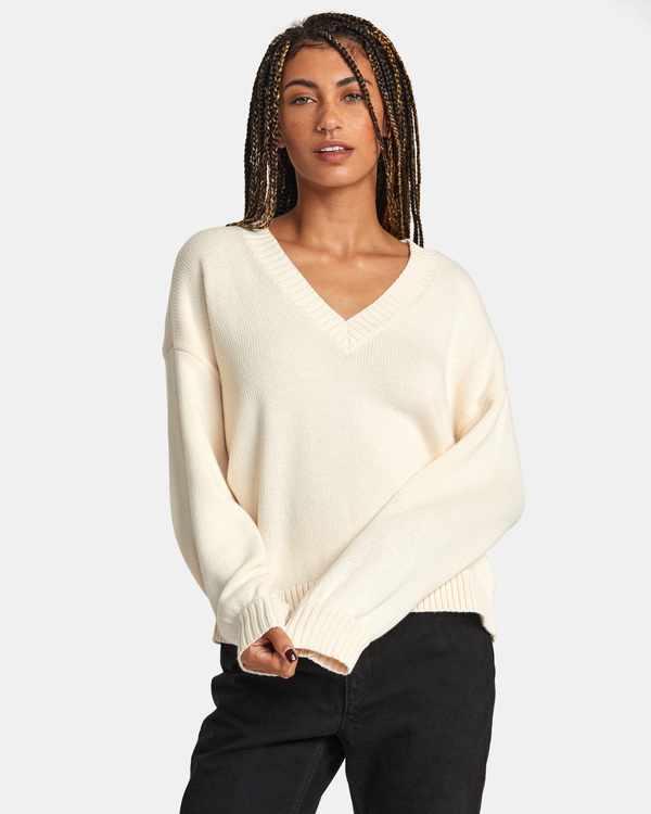 1 Long Distance White AVJSW00183 RVCA
