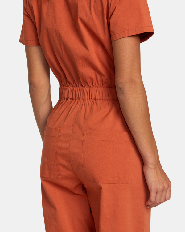 6 Recession Collection - Jumpsuit for Women Brown AVJWD00277 RVCA