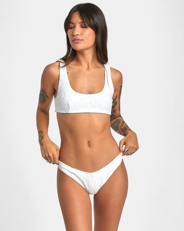 6 Dolly - Haut de bikini bralette pour Femme Blanc AVJX300384 RVCA