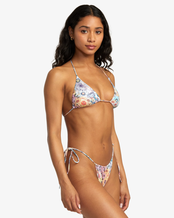 4 Sage Vaughn x RVCA - Tri Bikini Top for Women  AVJX300465 RVCA