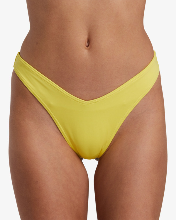 1 Solid - Medium Biknihose für Frauen Gelb AVJX400341 RVCA