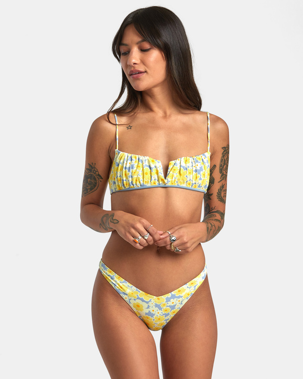 6 Freya - Medium Bikini Bottoms for Women Blue AVJX400343 RVCA