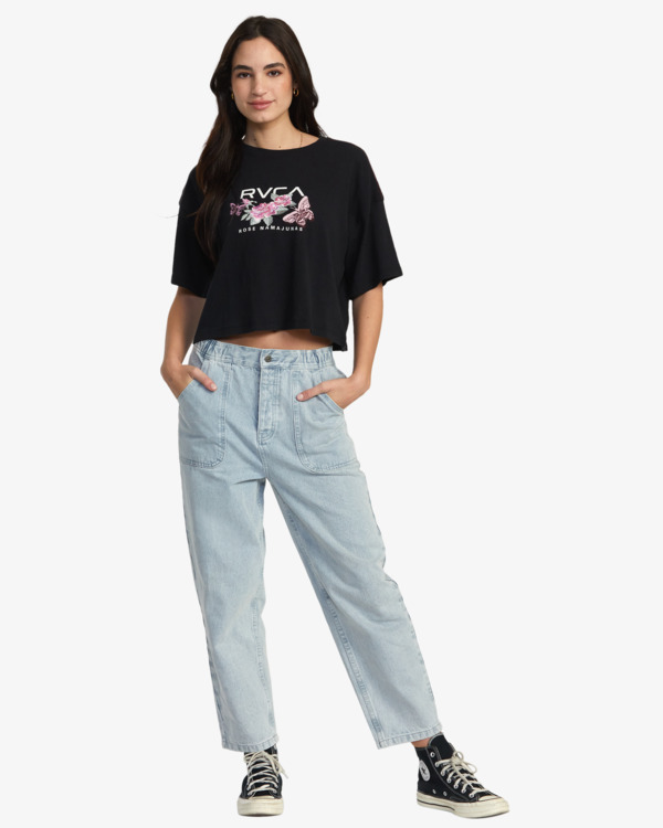 1 Rose Namajunas Romance - T-Shirt for Women Black AVJZT00787 RVCA