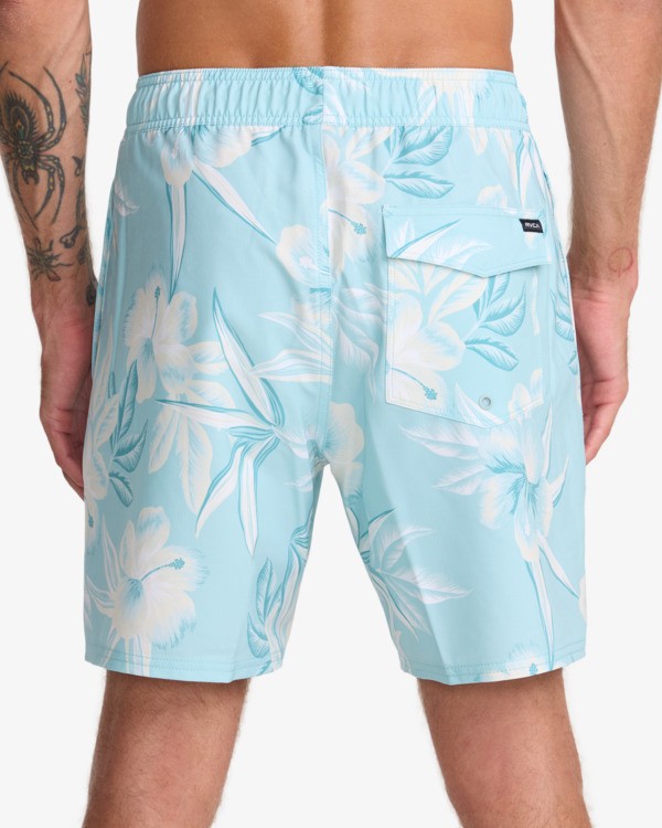 3 VA Elastic - Swim Shorts for Men Blue AVYBS00147 RVCA