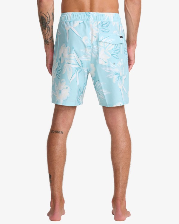 8 VA Elastic - Swim Shorts for Men Blue AVYBS00147 RVCA