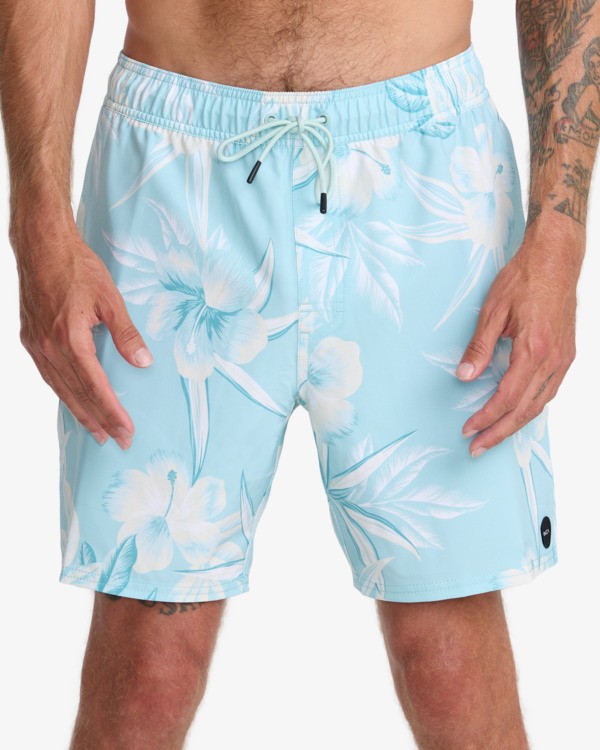 0 VA Elastic - Swim Shorts for Men Blue AVYBS00147 RVCA