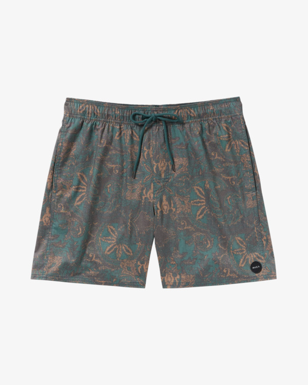 0 Barnes - Short de bain pour Homme Vert AVYBS00265 RVCA