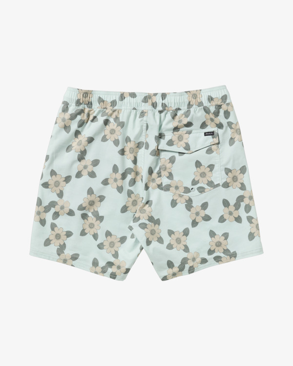 1 Barnes - Short de bain pour Homme Vert AVYBS00265 RVCA
