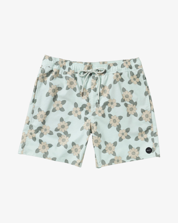 0 Barnes - Short de bain pour Homme Vert AVYBS00265 RVCA