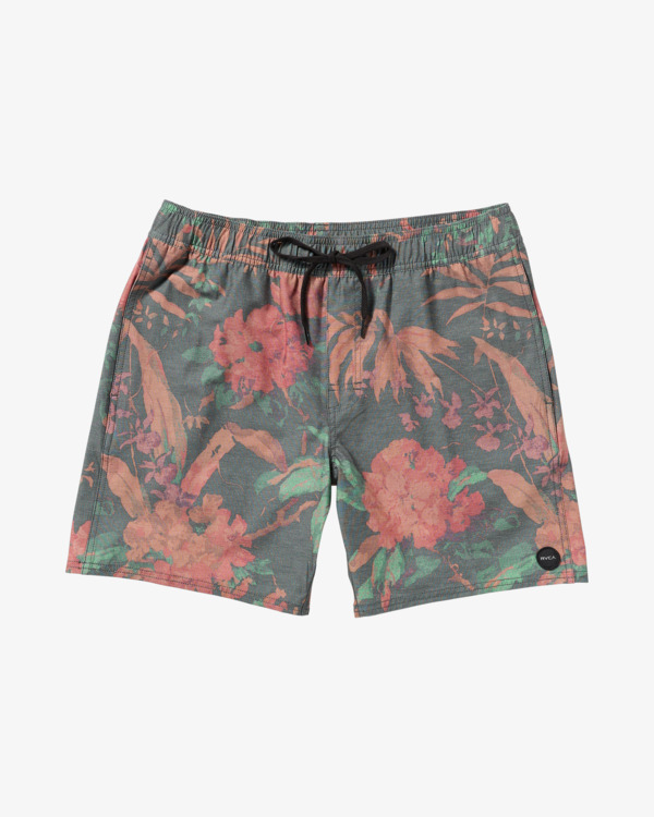 0 Atlas Elastic - Schwimmshorts für Männer Schwarz AVYBS00293 RVCA