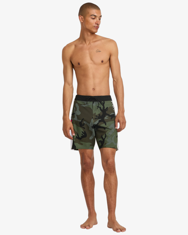 7 Apex 2 Trunk Vert AVYBS00352 RVCA