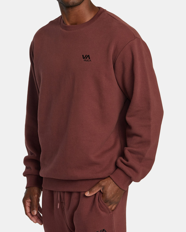 3 VA Essential - Felpa da Uomo Red AVYFT00331 RVCA