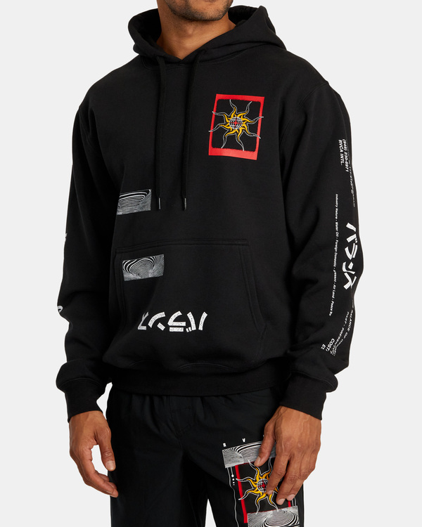 Black sun hoodie best sale