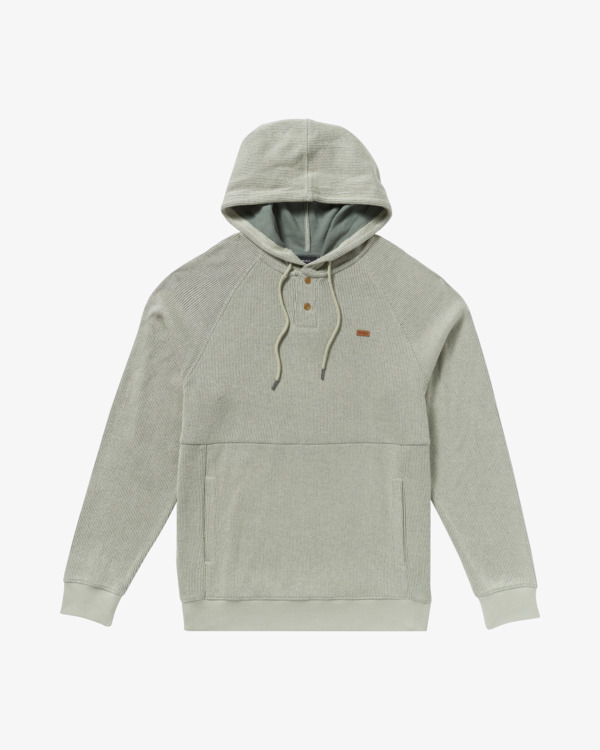 0 Port - Sudadera con capucha para hombre Negro AVYFT00382 RVCA