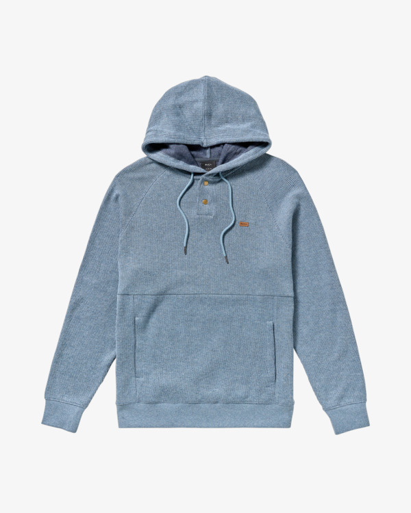 0 Port - Sweatshirt com capuz para homem Azul AVYFT00382 RVCA