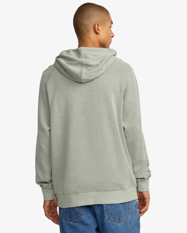3 Port - Sudadera con capucha para hombre Negro AVYFT00382 RVCA