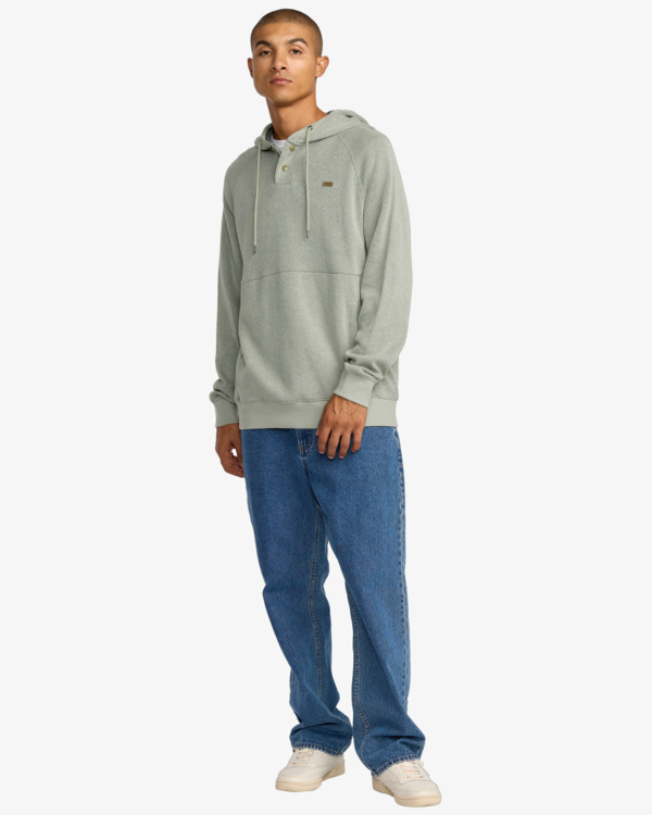 5 Port - Sudadera con capucha para hombre Negro AVYFT00382 RVCA