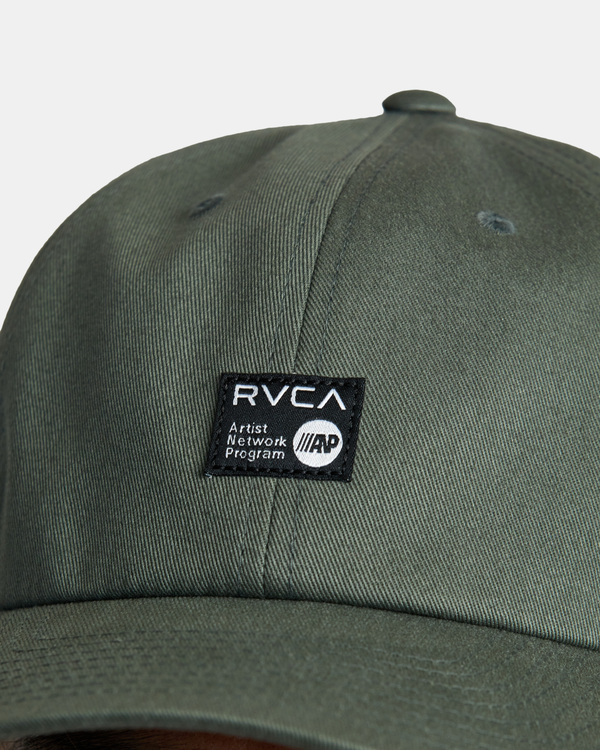 6 ANP Daily - Casquette strapback pour Homme Vert AVYHA00406 RVCA