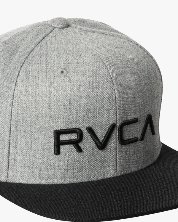 2 RVCA Twill - Snapback-Cap für Männer Gelb AVYHA00457 RVCA