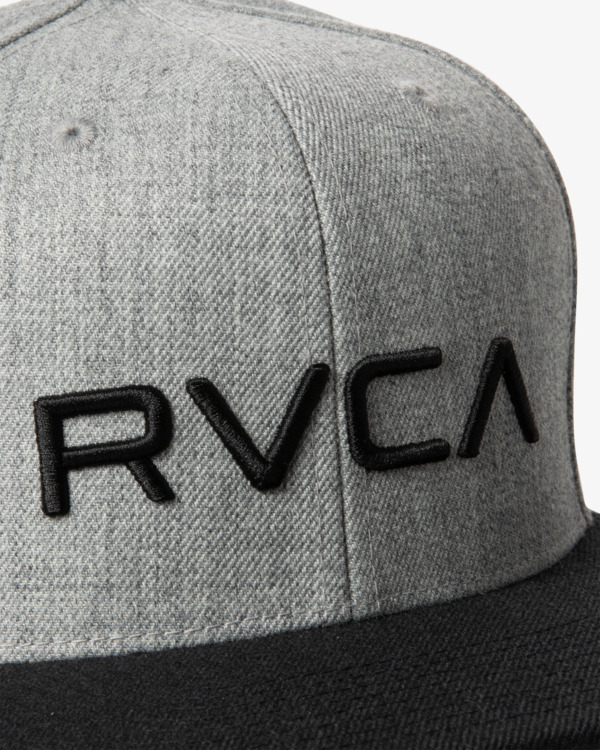 5 RVCA Twill - Snapback-Cap für Männer Gelb AVYHA00457 RVCA