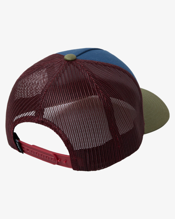 1 VA Atw - Casquette trucker pour Homme Vert AVYHA00465 RVCA