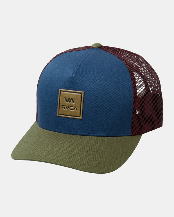 0 VA Atw - Casquette trucker pour Homme Vert AVYHA00465 RVCA