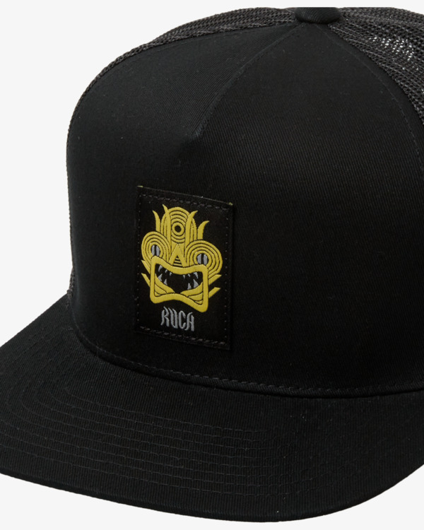 5 Redondo - Trucker Cap for Men Black AVYHA00647 RVCA