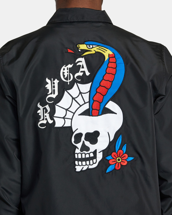 2 BERT KRAK JACKET Schwarz AVYJK00241 RVCA