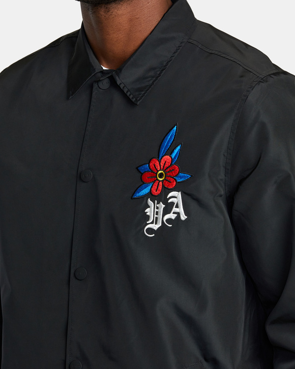 6 BERT KRAK JACKET Schwarz AVYJK00241 RVCA