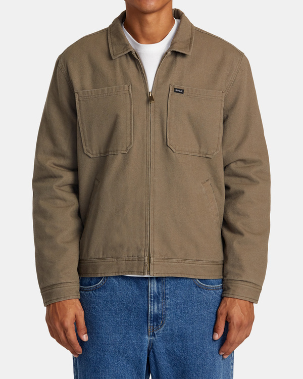 0 Coping  - Buttoned Jacket for Men Multi AVYJK00260 RVCA