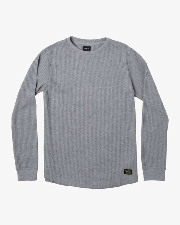 0 Recession Collection Day Shift - Long Sleeve Thermal Top for Men Green AVYKT00104 RVCA