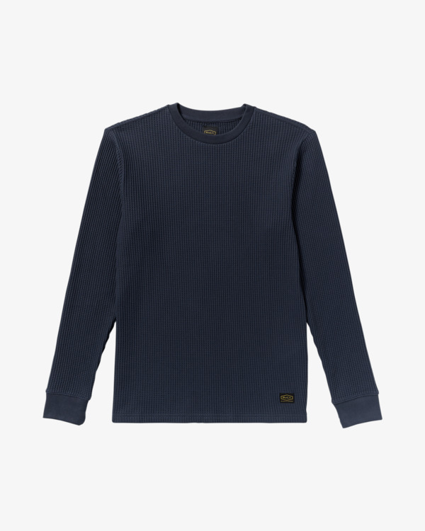 0 Recession Collection Day Shift - Top térmico de manga comprida para Homem Azul AVYKT00104 RVCA