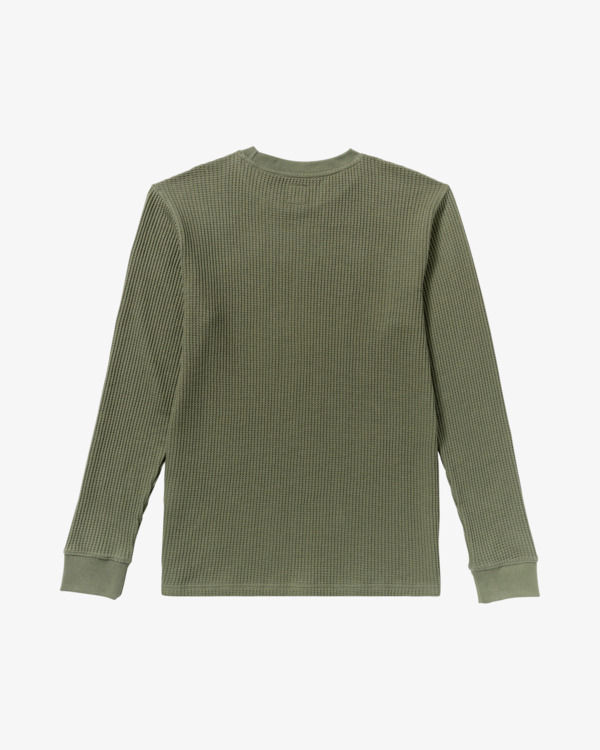 1 Recession Collection Day Shift - Top térmico de manga comprida para Homem Verde AVYKT00104 RVCA