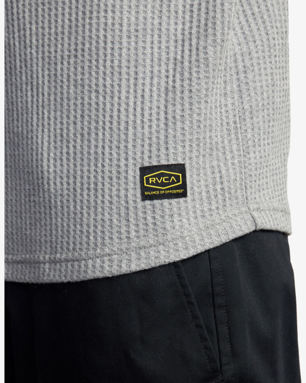 7 Recession Collection Day Shift - Long Sleeve Thermal Top for Men Green AVYKT00104 RVCA