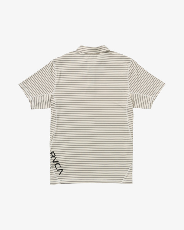 1 VA Sport Vent - Technical Polo Shirt for Men Grey AVYKT00305 RVCA