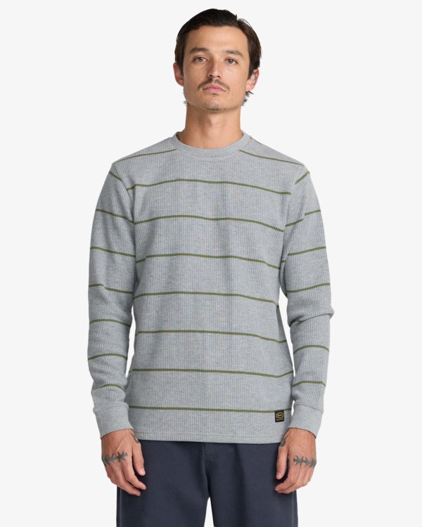 0 Day Shift Thermal Stripe Gris AVYKT00316 RVCA