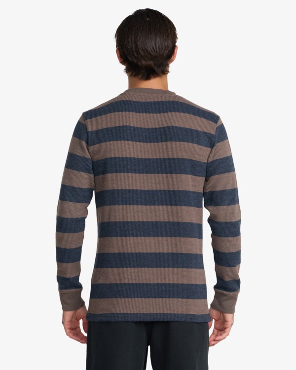1 Day Shift Thermal Stripe Brown AVYKT00316 RVCA