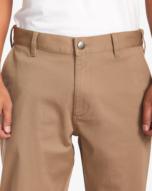 7 The Weekend Stretch - Hose mit Straight Fit für Männer Grau AVYNP00178 RVCA