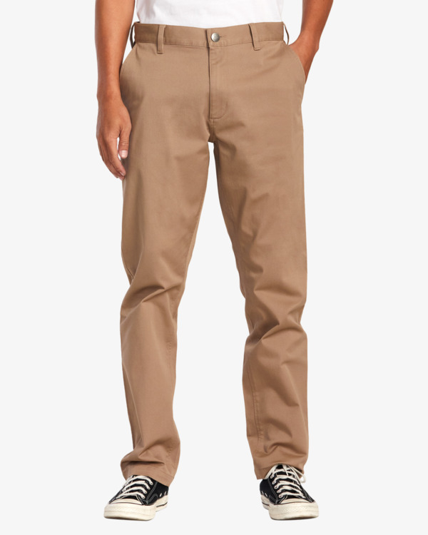 0 The Weekend Stretch - Hose mit Straight Fit für Männer Grau AVYNP00178 RVCA