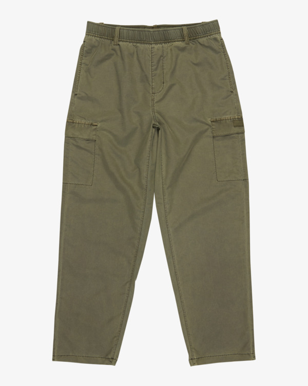 0 Vacancy - Pantaloni Cargo da Uomo Green AVYNP00245 RVCA