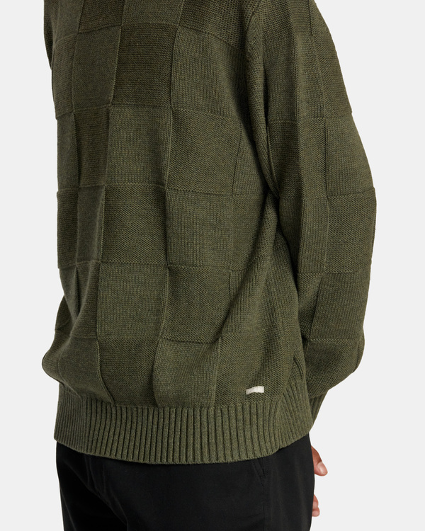 5 Hi Grade Boro - Pull pour Homme Vert AVYSW00126 RVCA